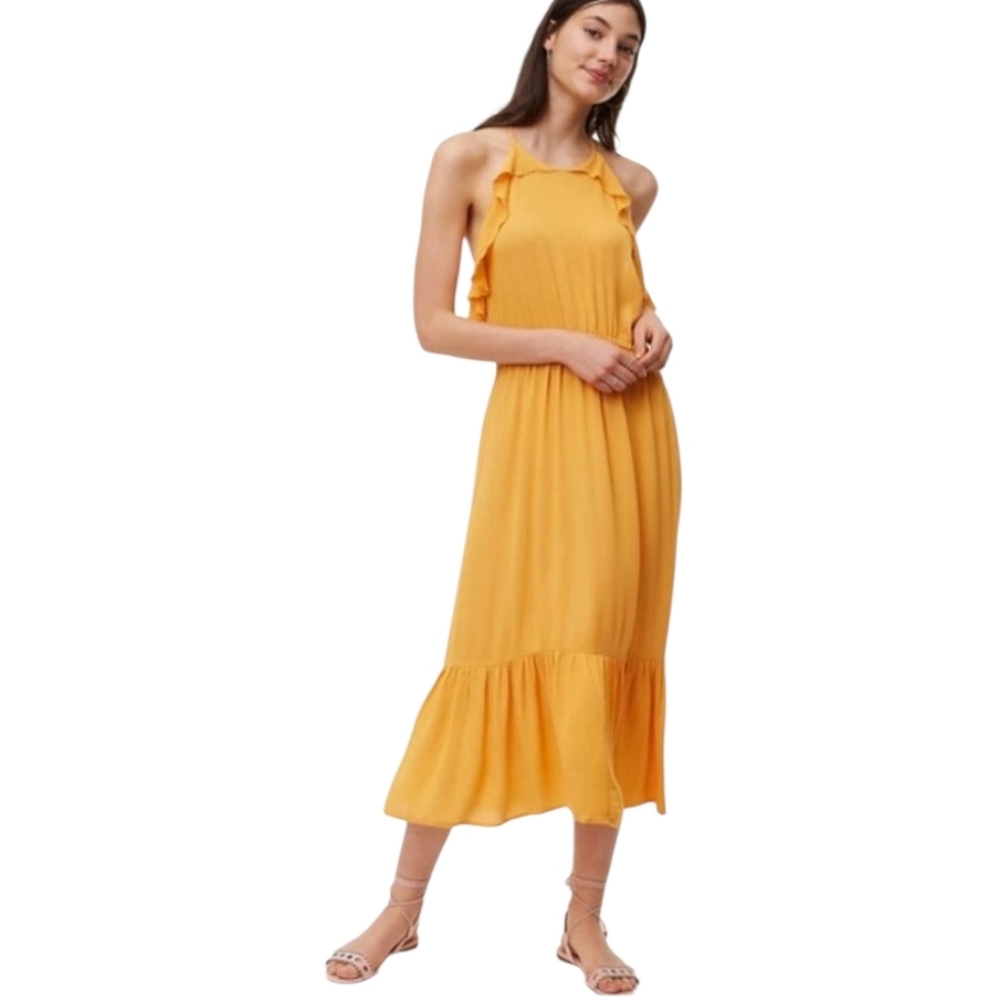 Women's Loft Beach Midi Length Dress Sz XS